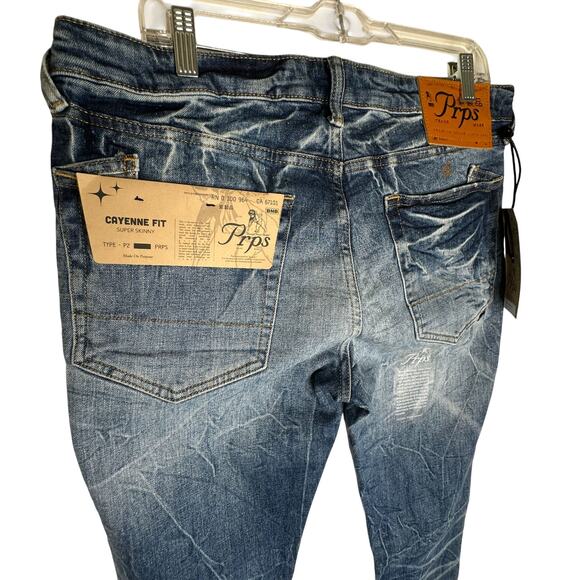💎✨ORIGINAL✨💎New w/ TAG Prps Faded Jeans - Picture 4 of 8